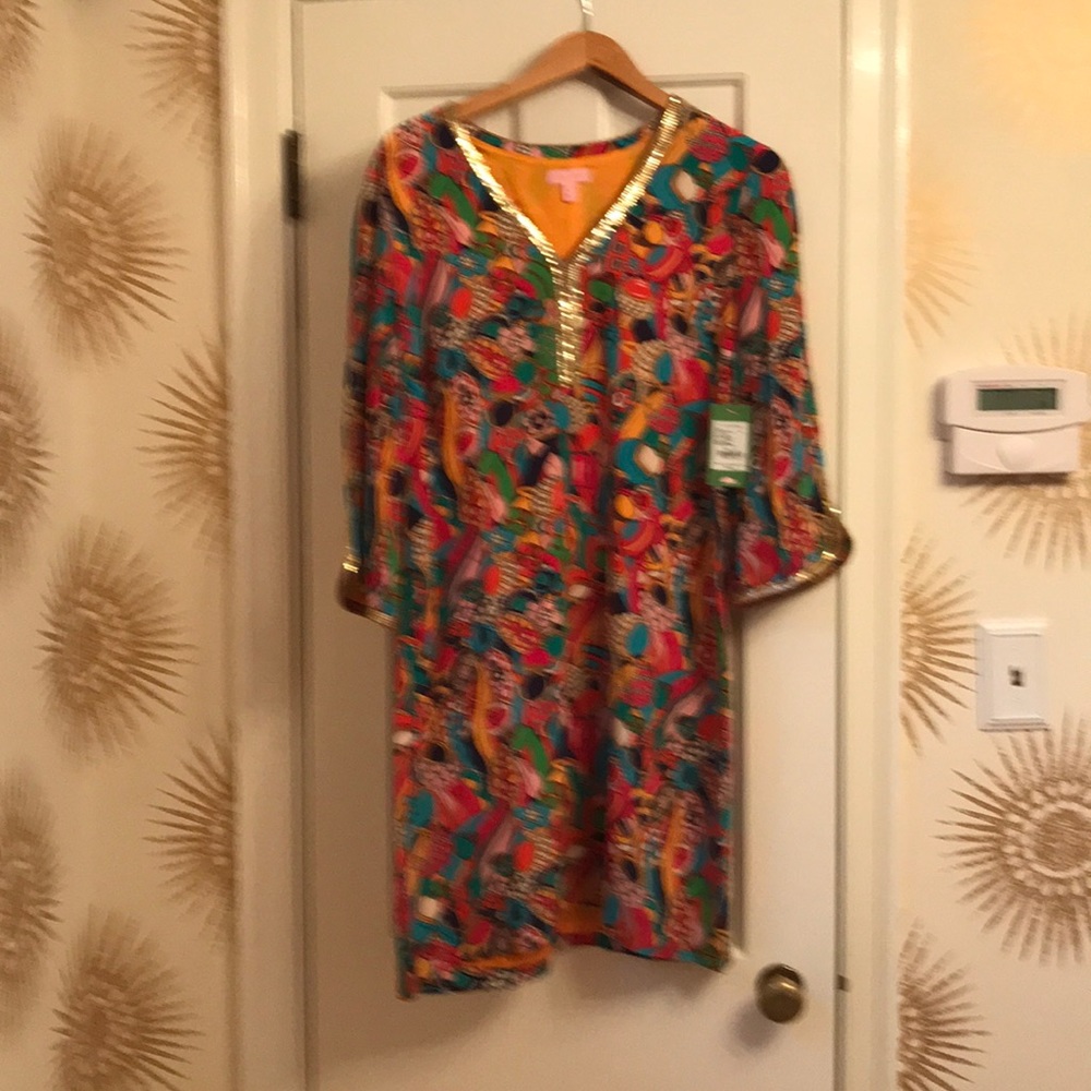 Lilly tunic dress with sequin detail